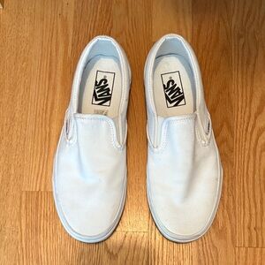 Vans Classic White Slip-On Shoes